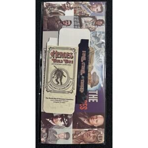Heroes Of World War II Limited Edition Playing Cards Unopened Set Sealed Vintage